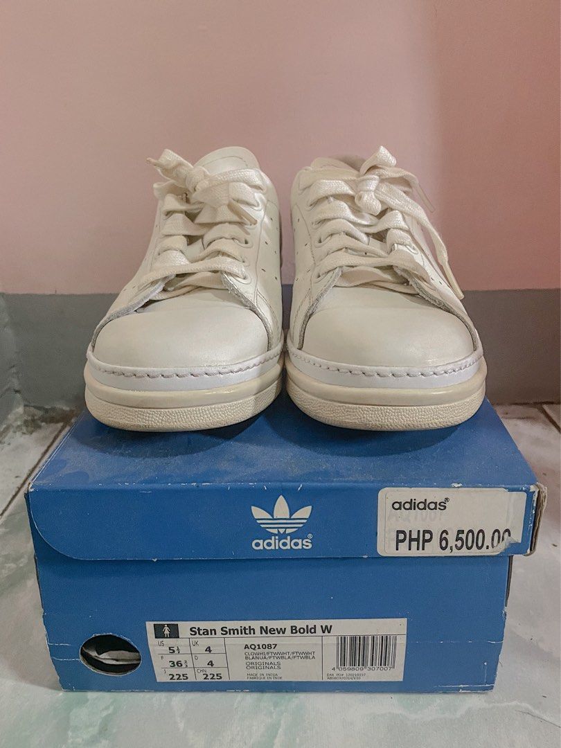 Original Adidas Stan Smith New Bold W Women s Fashion Footwear