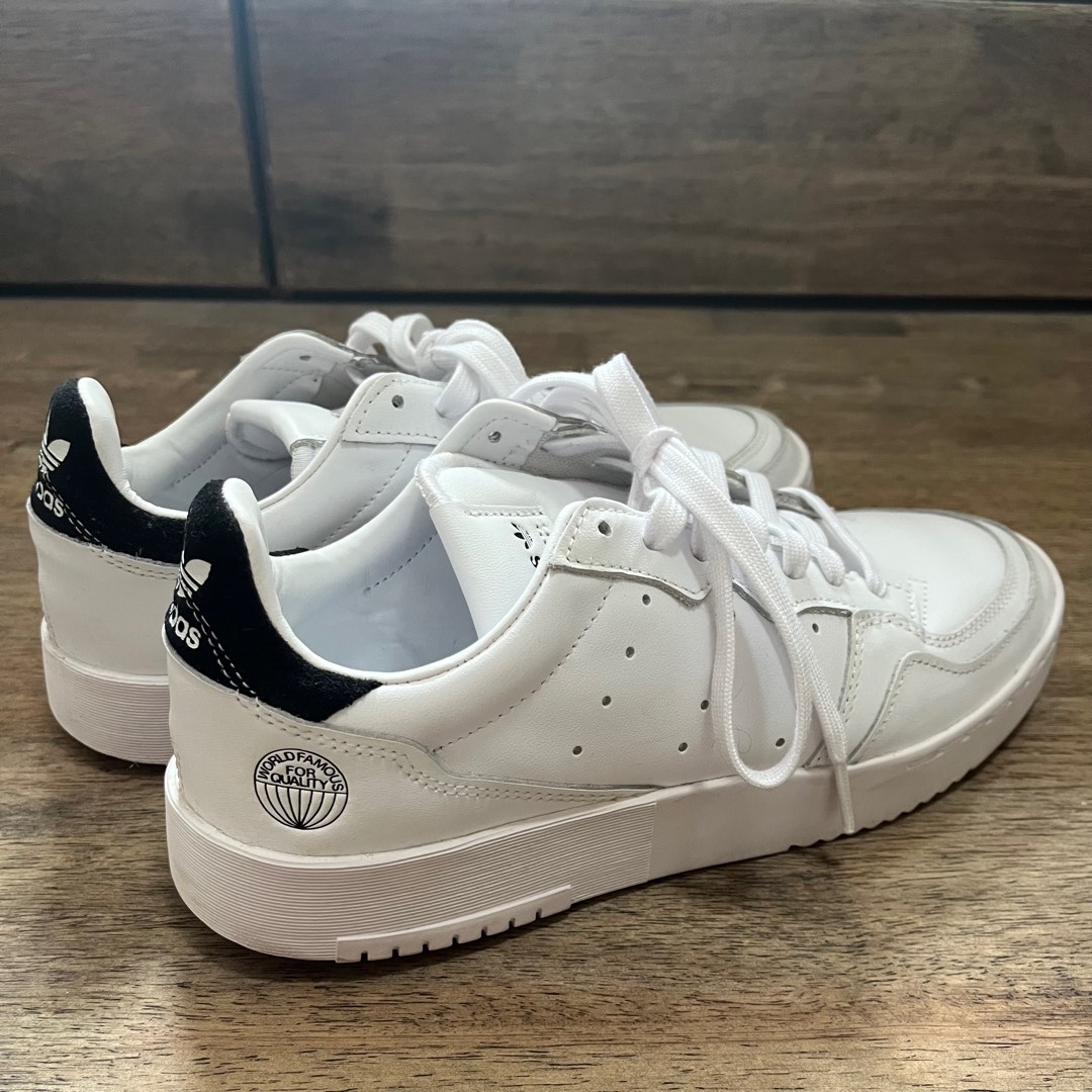 Adidas supercourt white black outlet