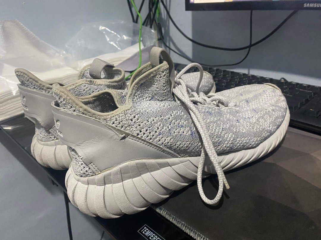 Adidas Tubular Doom Sock PK Grey Men s Fashion Footwear