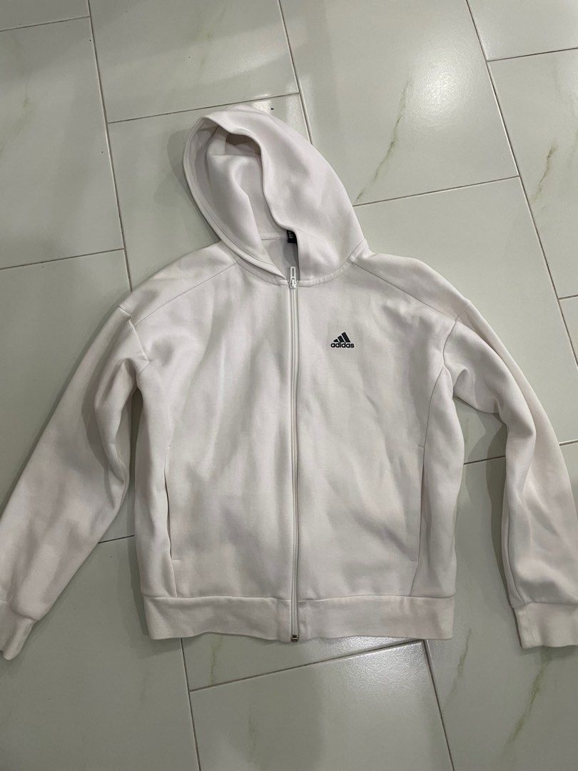 White womens adidas best sale hoodie