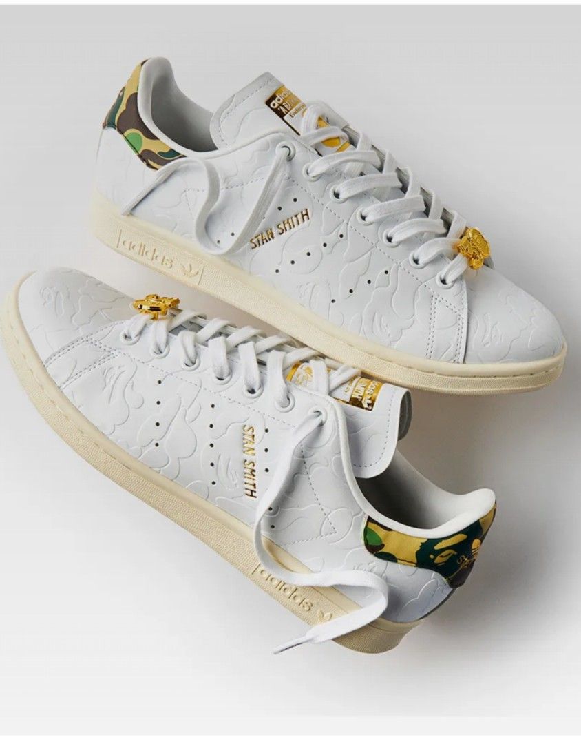 Adidas x Bape Stan Smith 30th anniversary Men s Fashion Footwear