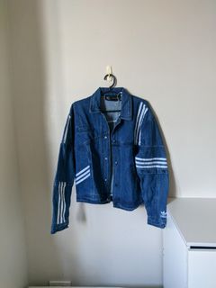 Adidas x danielle cathari denim cheap jacket