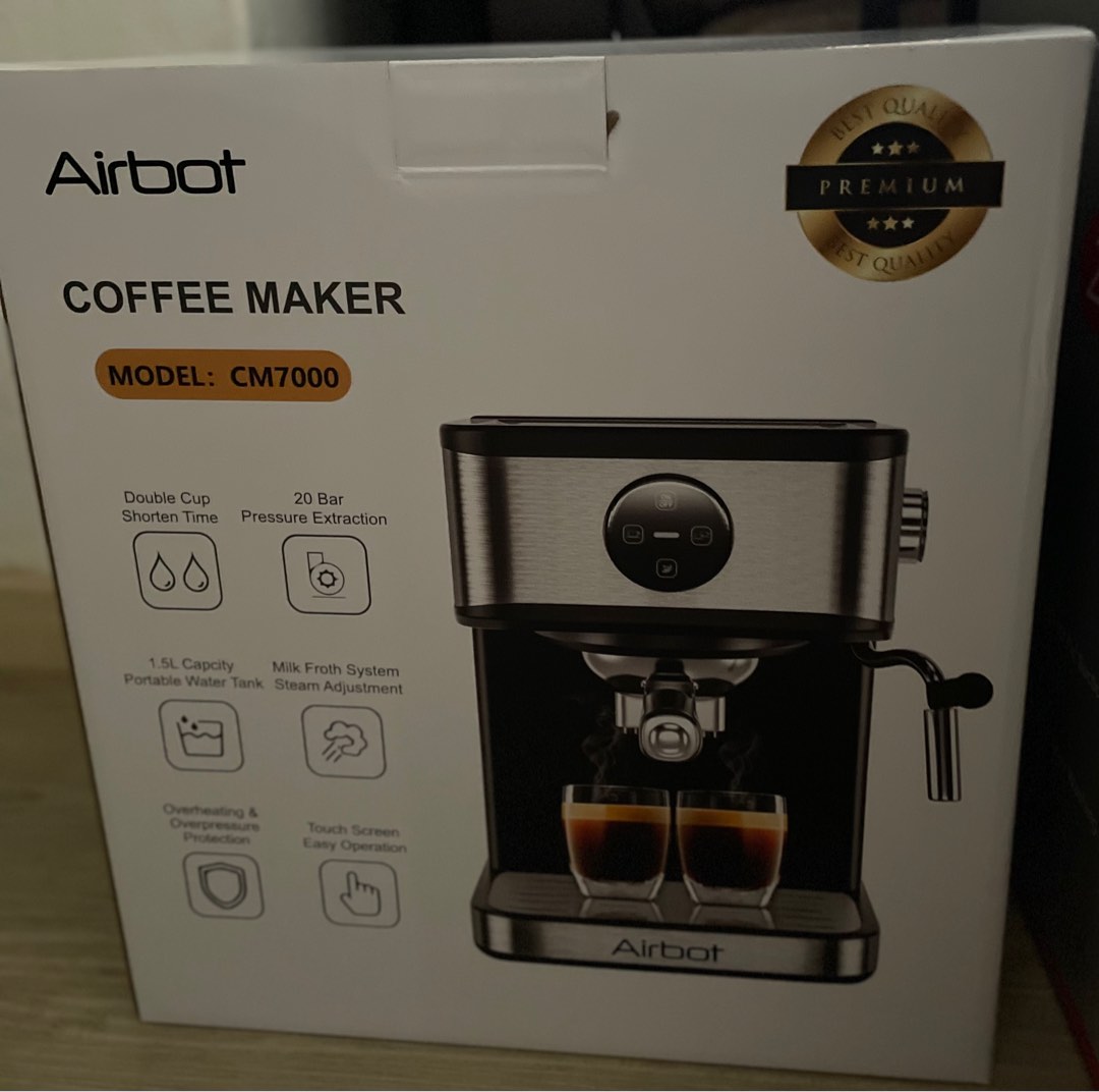 Airbot Coffee Machine CM7000, TV & Home Appliances, Kitchen Appliances