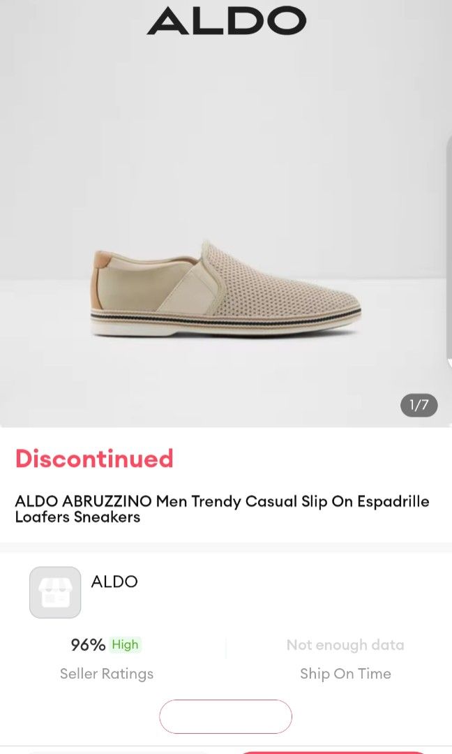 Aldo discontinued shoes sale