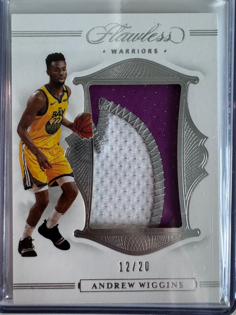 Andrew Wiggins Flawless 2019-20 Patch warriors, 興趣及遊戲, 收藏品