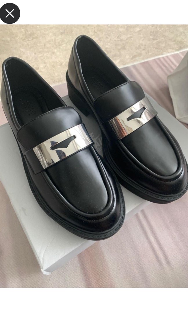 asos wide fit loafers