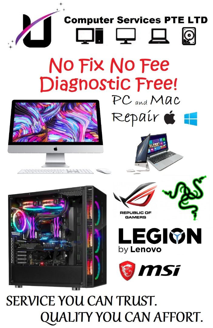 Best Computer and Laptop Repair at Yishun , Computers & Tech, Laptops