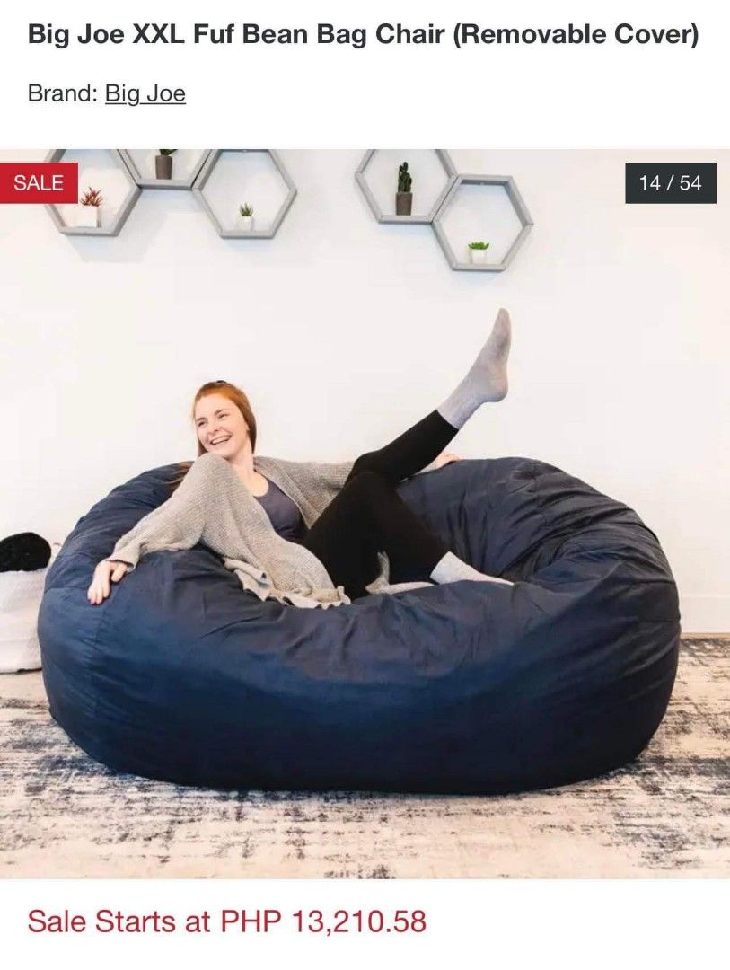 Big joe bean bag chair 2025 xxl