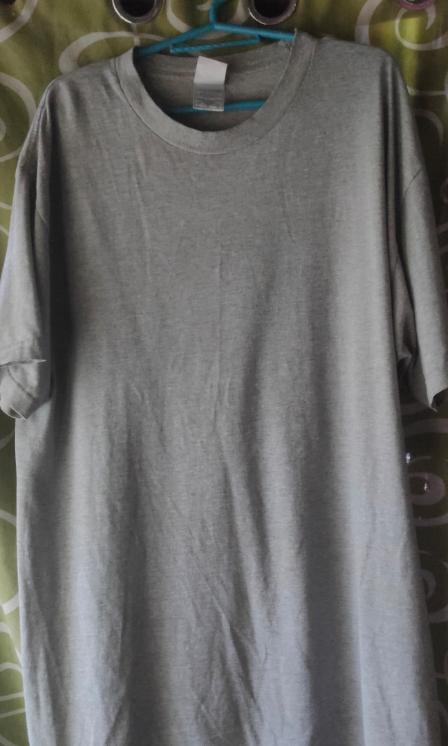 Blank Alstyle ( Gray ), Men's Fashion, Tops & Sets, Tshirts & Polo ...