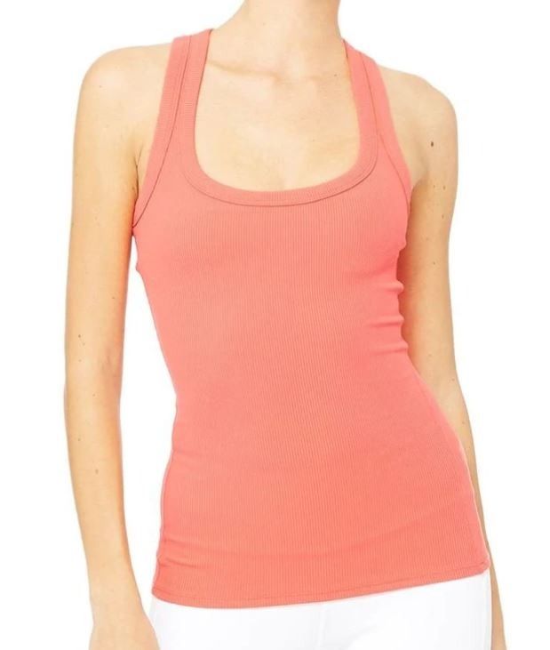 Ribbed Support Tank Top