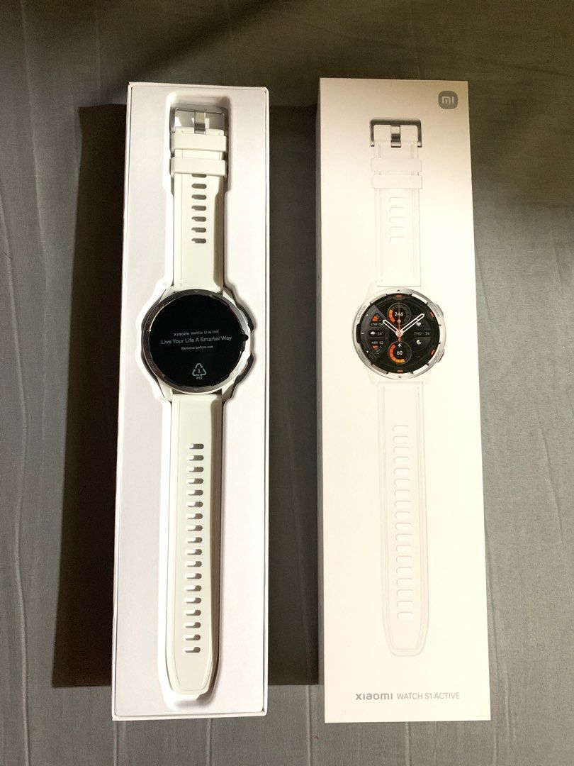 Xiaomi Watch S1 Active SmartWatch Moon White Brand New Sealed