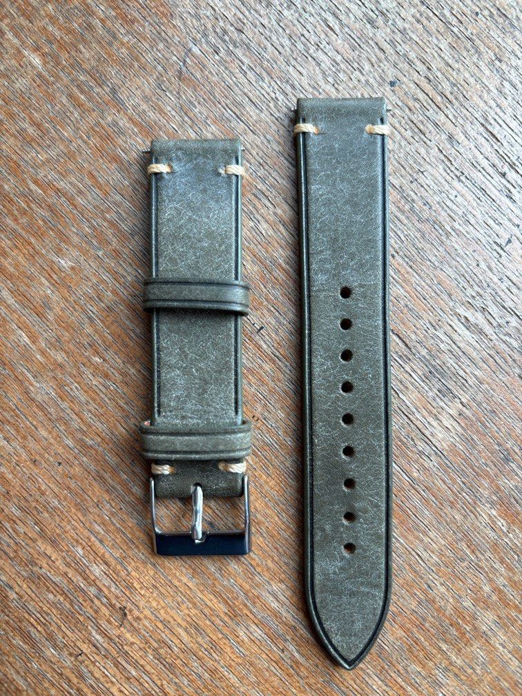 Brand new leather watch strap 19mm