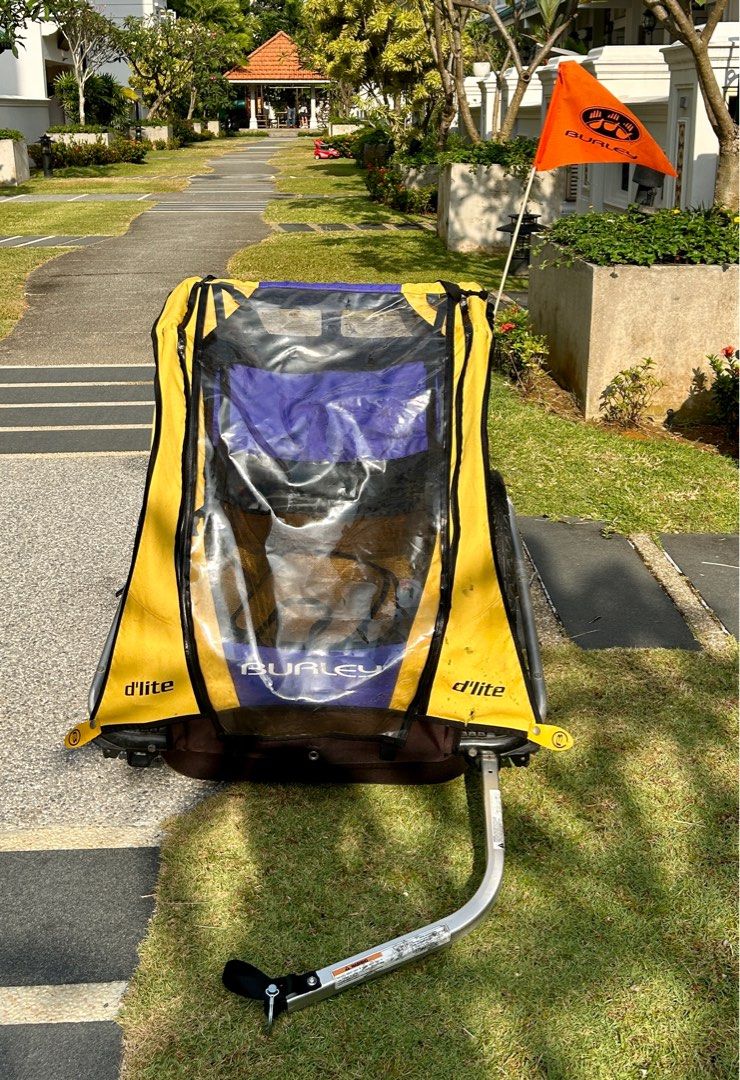 Used burley bike 2025 trailer