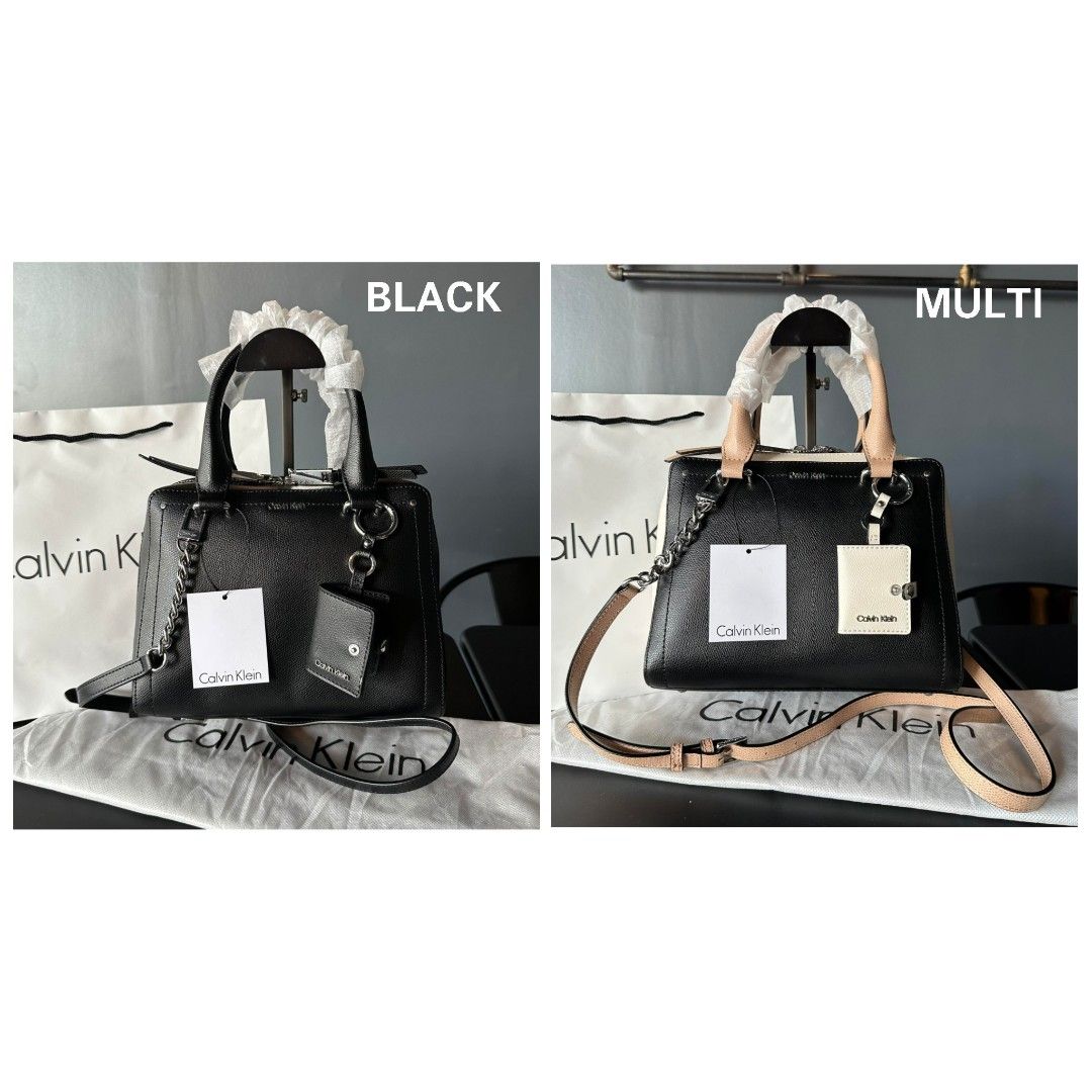 Calvin klein boxy mercury leather crossbody discount