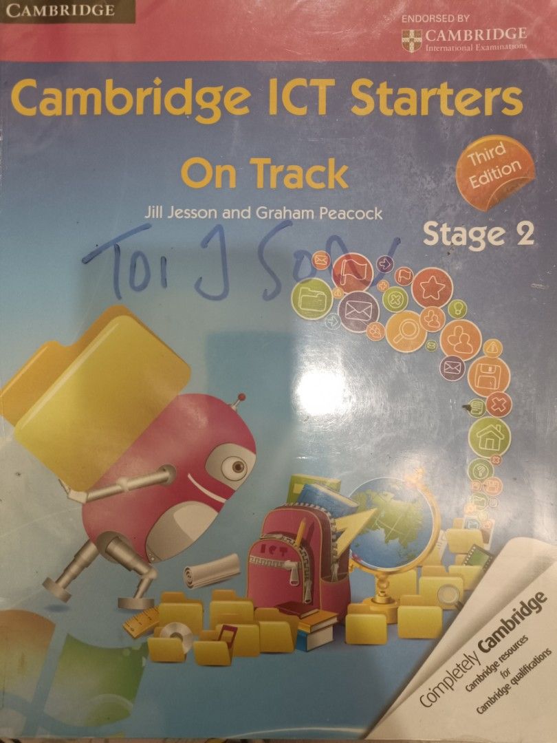 Cambridge ict starters hobbies toys books magazines textbooks on
