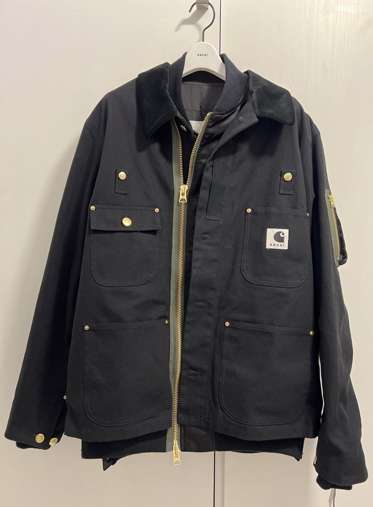 Carhartt WIP Canvas x MA-1 Jacket Michigan, 男裝, 外套及戶外衣服