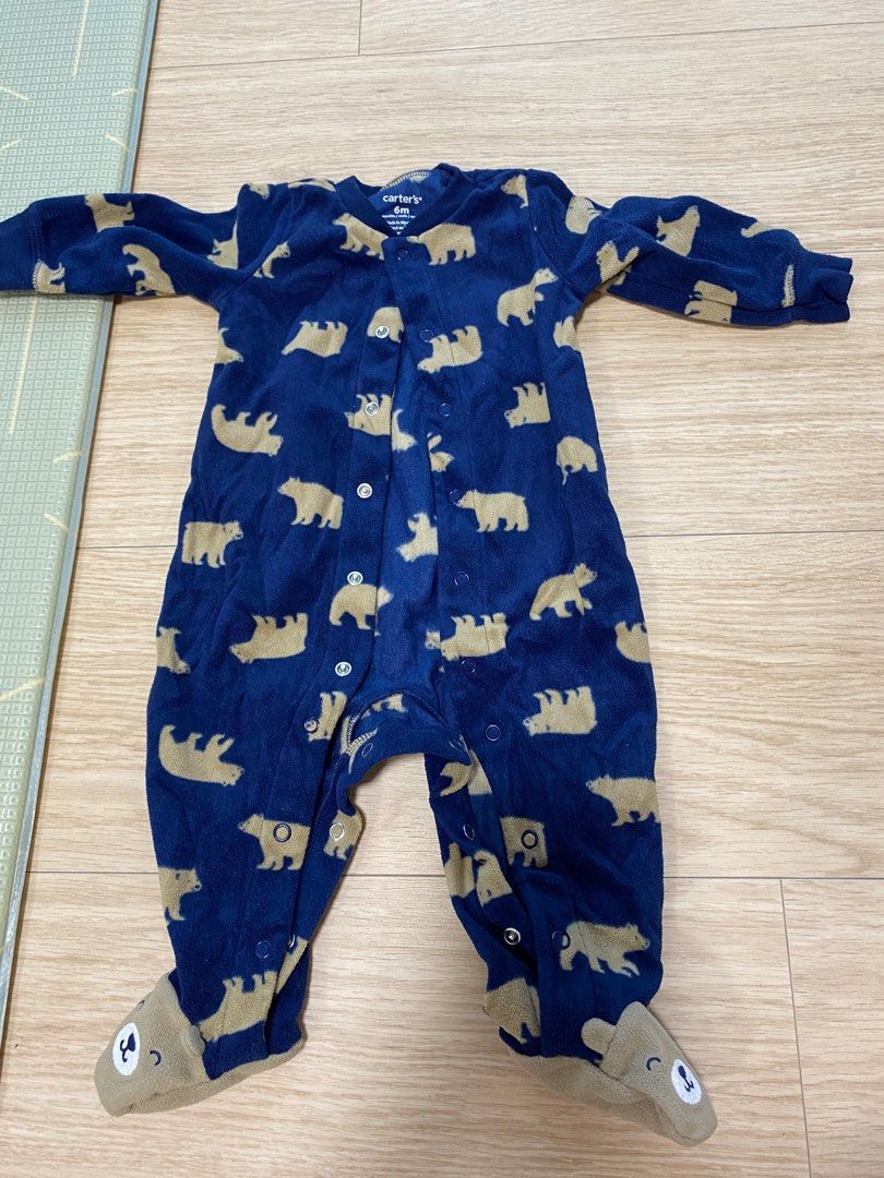 Carters fleece pajamas 6 months new arrivals