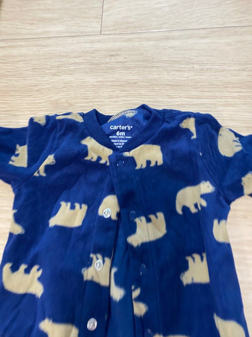 Carters 6 months fleece pajamas Babies Kids Babies Kids