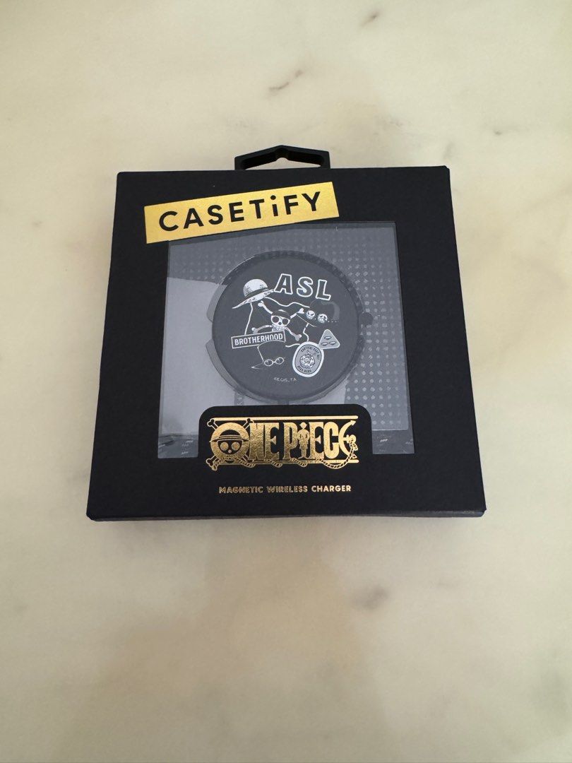 Casetify Limited edition One piece Brotherhood Monotone Sticker