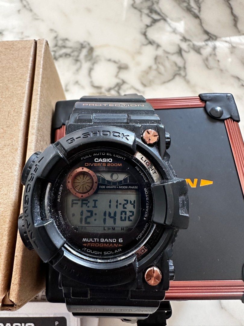 カシオ G-SHOCK フロッグマン GWF-1000B ローズゴールド フロッグマン