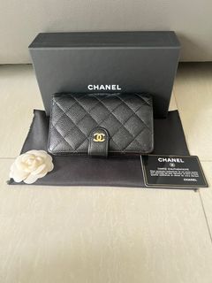 ❤️CHANEL Camellia Lambskin Long Wallet Limited Edition, Luxury, Bags &  Wallets on Carousell