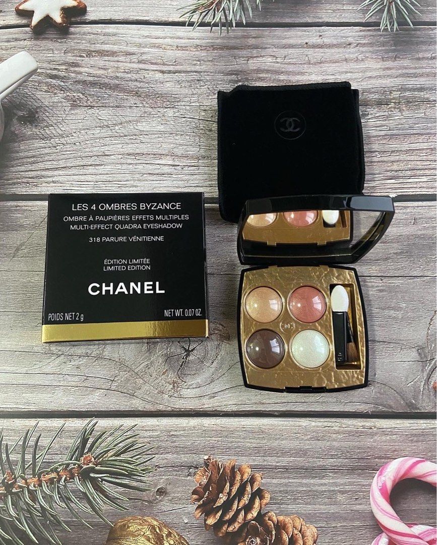Chanel Limited Edition Les 4 OMBRÉ BYZANCE Eyeshadow Shade: 318
