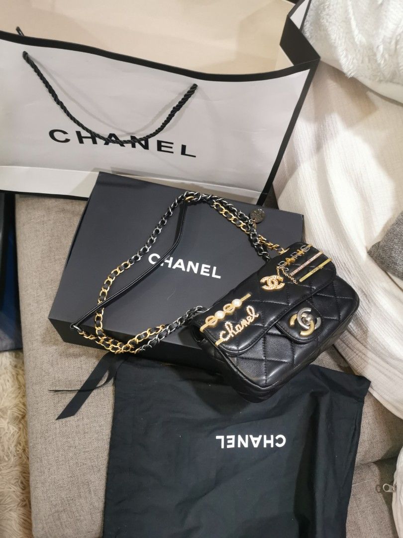 Chanel small flap. Urgent clearance sale! Please read description. Can nego  somemore till let go👍., Luxury, Bags & Wallets on Carousell