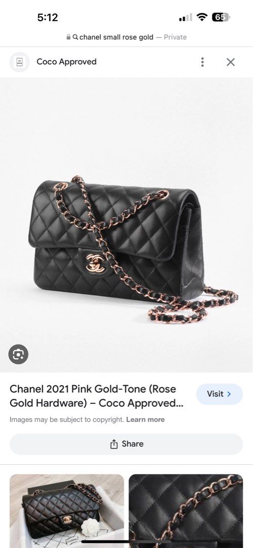 chanel chevron wallet on a chain