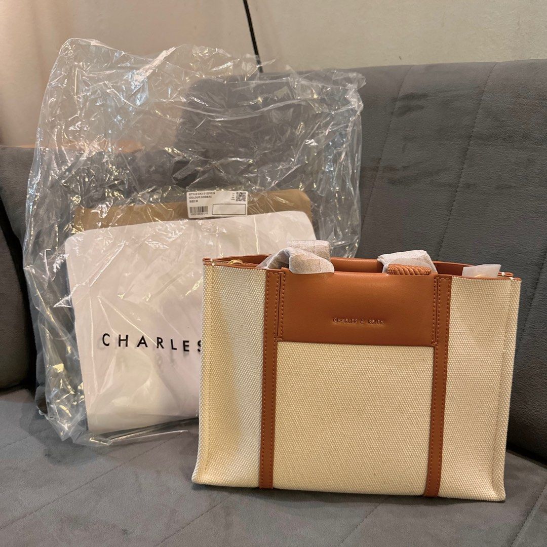 Charles and keith plastic on sale bag