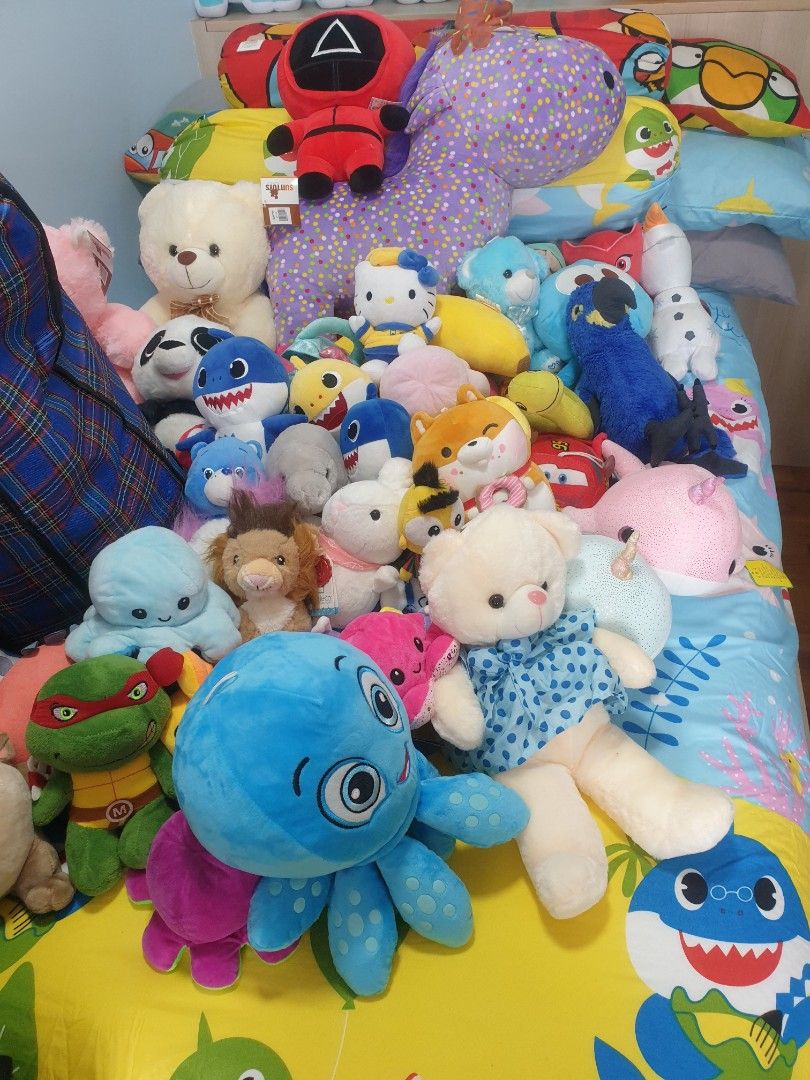 Clearance Various Types Soft Toys, Hobbies Toys, Toys Games