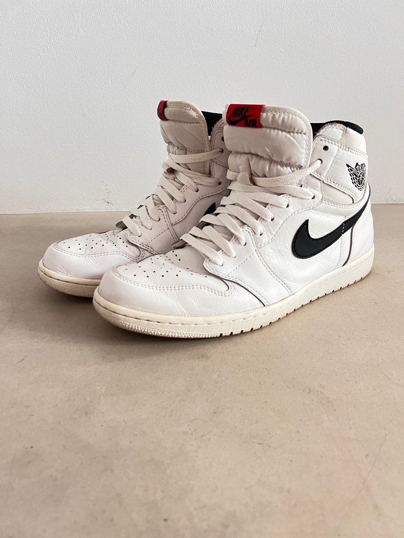 Clearance Sale Air Jordan 1 Retro Yin Yang White OG Men s Fashion Footwear Sneakers on Carousell
