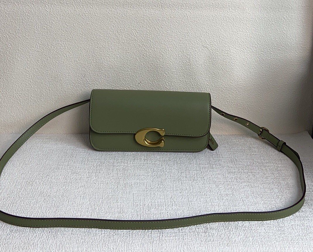 Coach CP131 CP120 leather shoulderbag chain bag slingbag, Women's