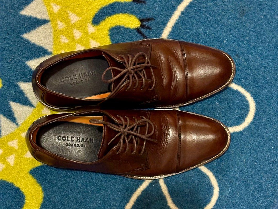 Cole Haan Men's Lenox Hill Cap Oxford (size US 7), 男裝, 鞋, 西裝