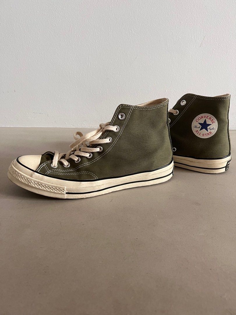 Clearance Sale Converse High Cut Chuck Taylor Green Men s