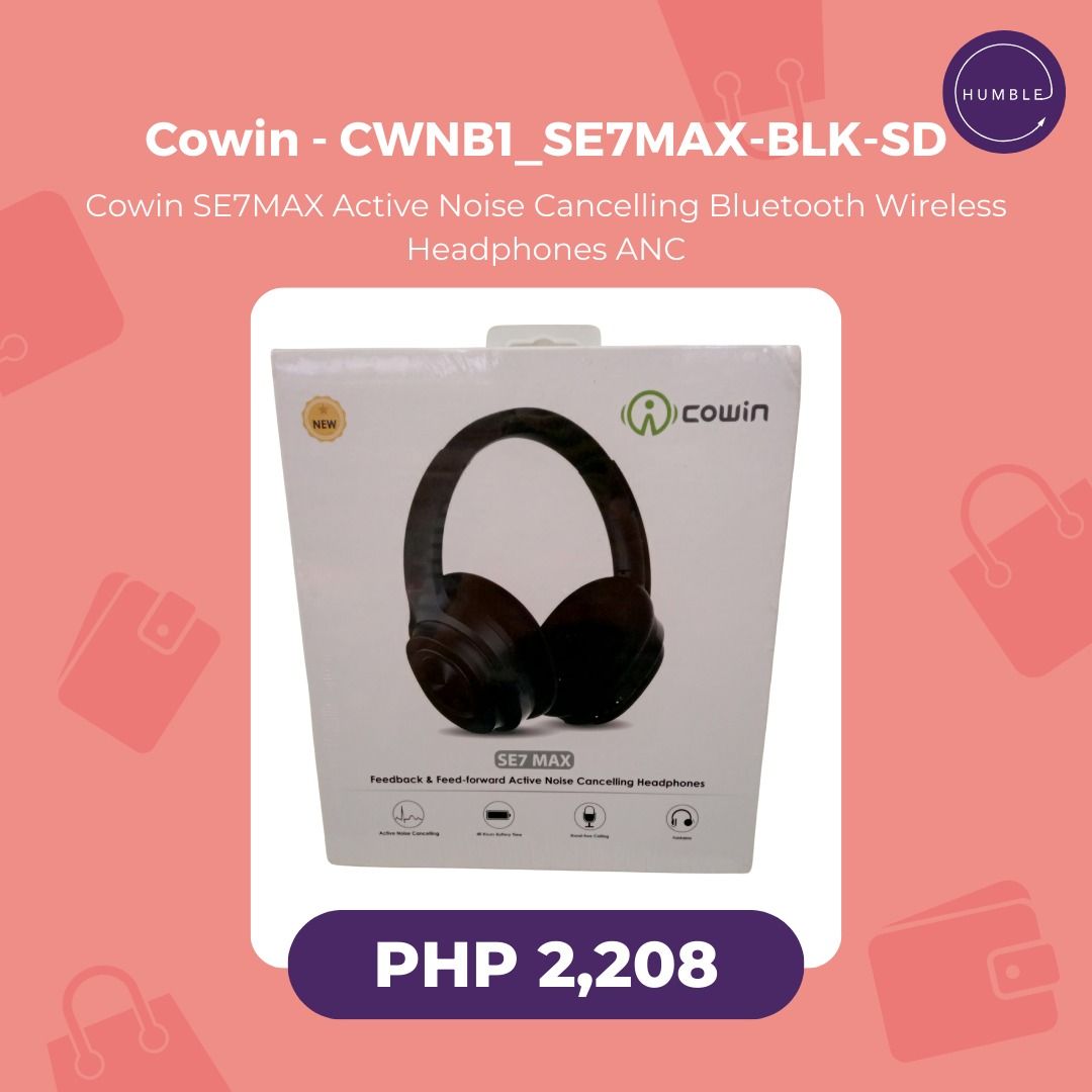 Cowin se7max hotsell noise cancelling headphones