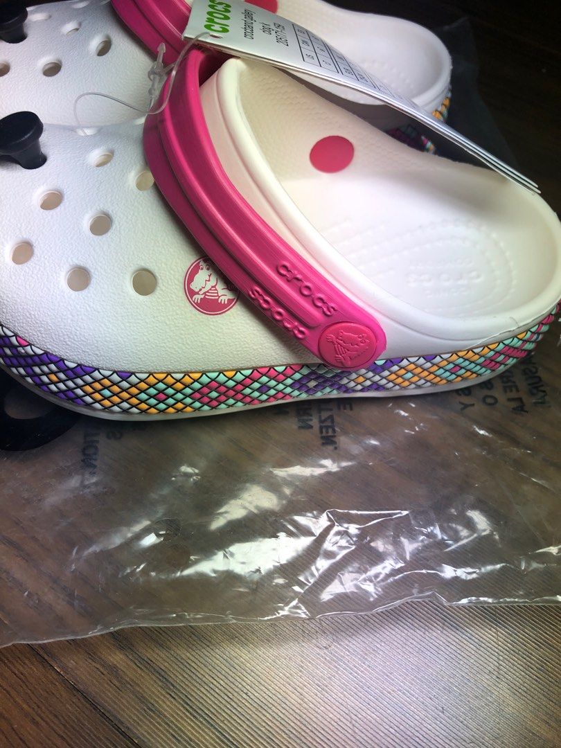 Crocs Crocband Gallery Clog K Oyster Relax Fit C7