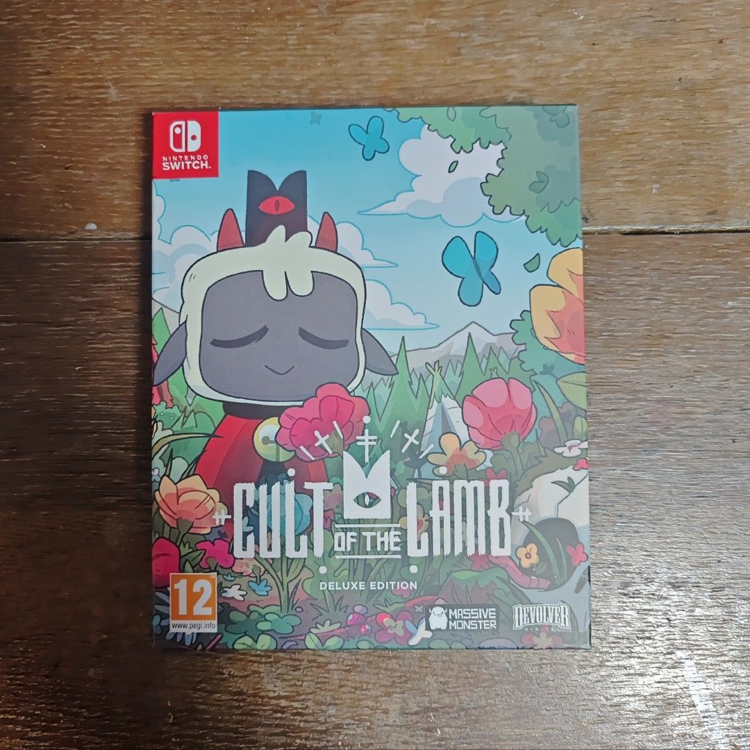 Cult of the Lamb Deluxe Edition Nintendo Switch EXCELLENT Condition