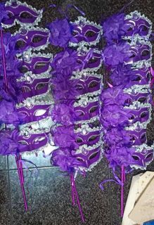 Customized Masquerade Mask with or wothout stick