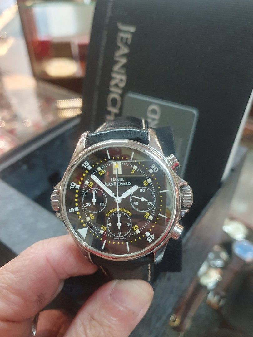 DANIEL JEANRICHARD Chronoscope Automatic Watch Luxury Watches on