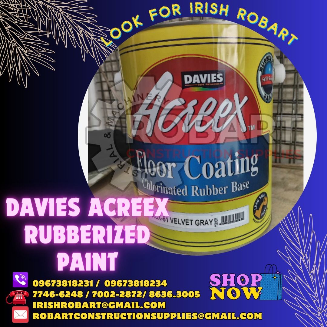 Davies acreex rubberized paint, Commercial & Industrial, Construction ...