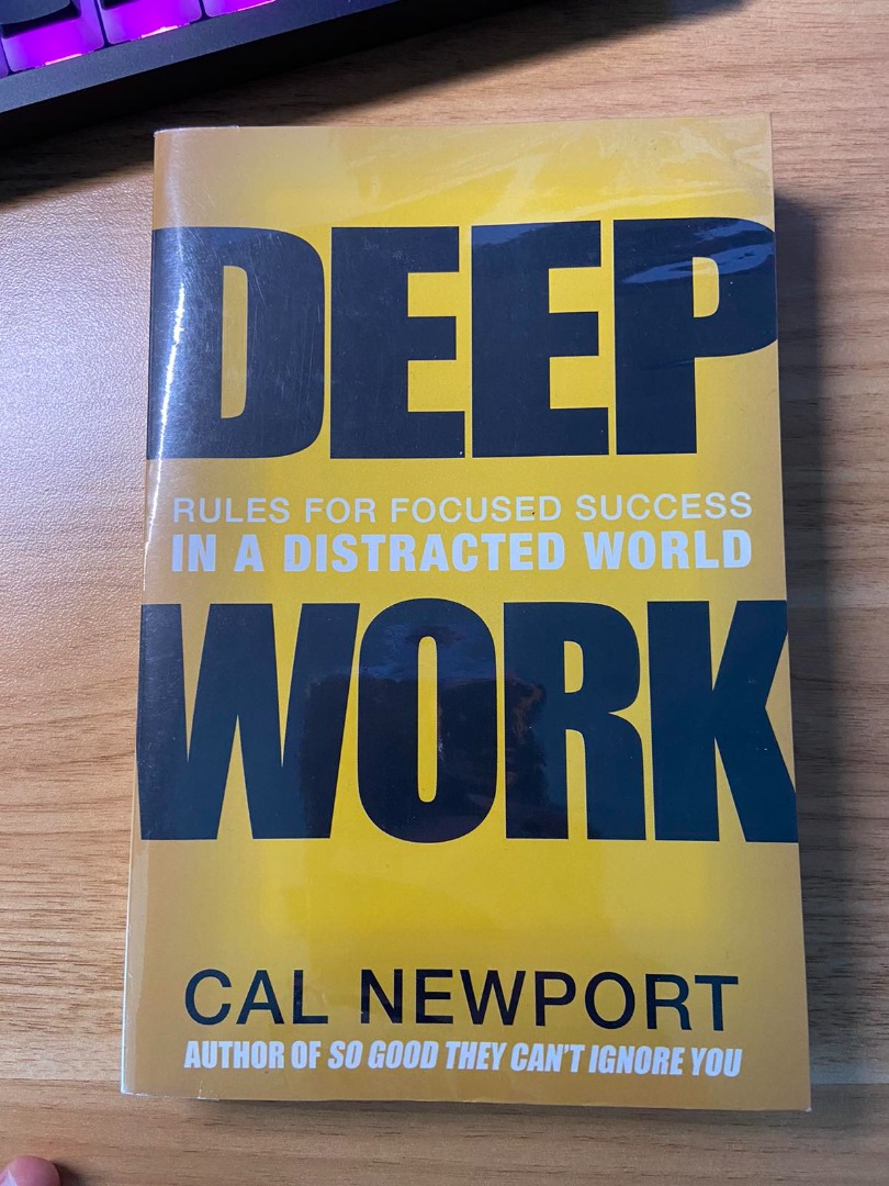 Deep work cal newport hobbies toys books magazines fiction