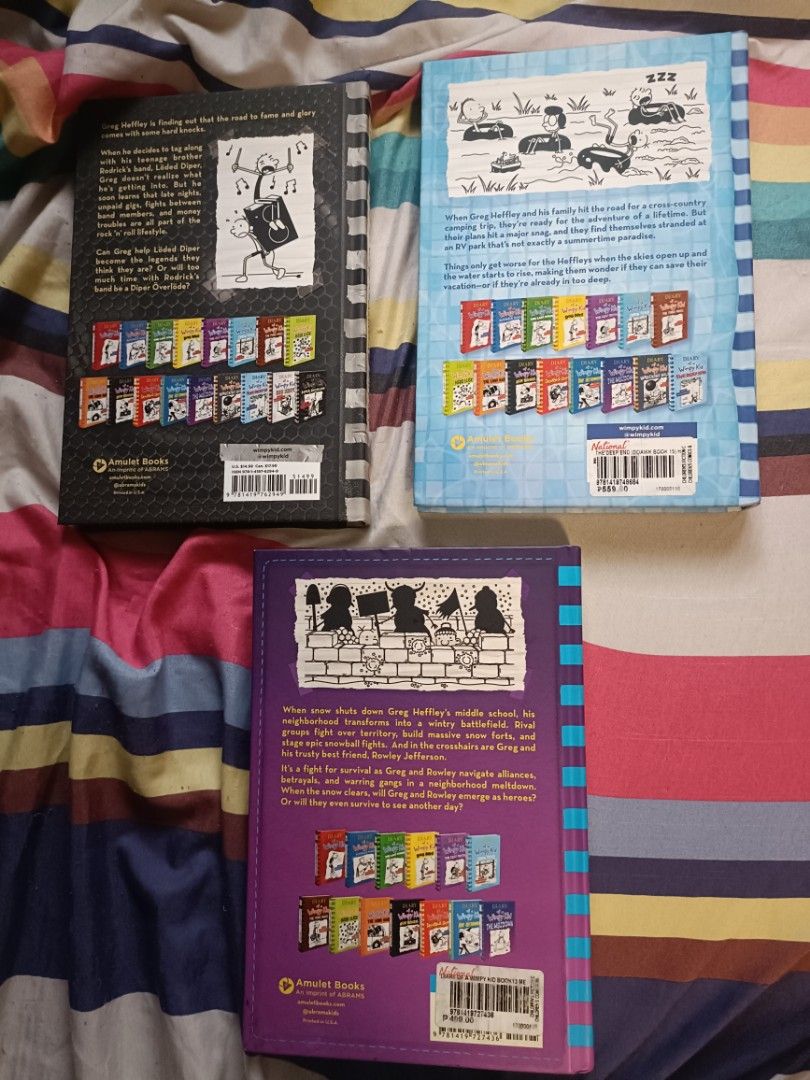 Diary of a Wimpy Kid / 300 EACH (Category: Children's Books) located in Manila. Submitted by berryanyan (Listing ID 1267499556, Image 2). Description: - DIPER OVERLODE & DEEP END ARE SOLD - 300 Php for EACH book - Used but not abused. All books are very well loved and handled with care so like new talaga - feel free to inquire :>.