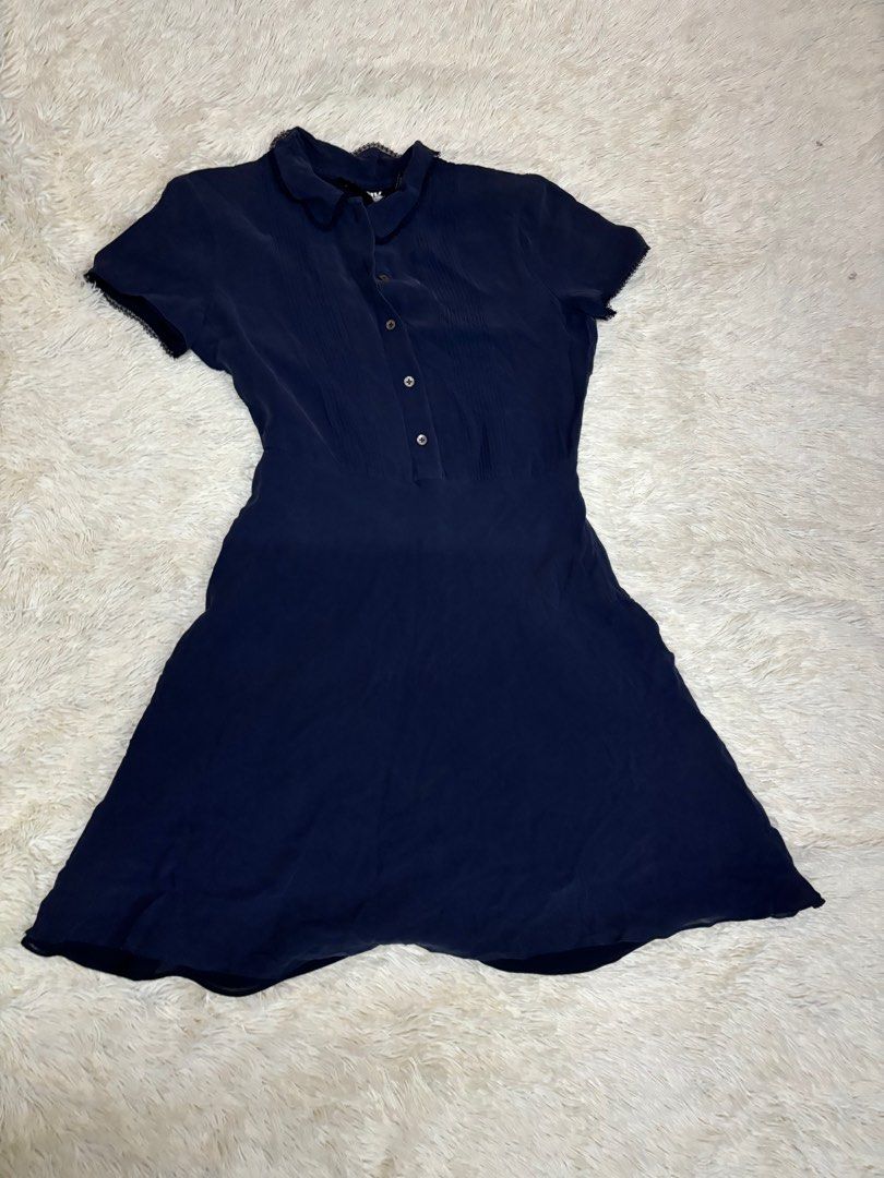 blue velvet dress jacket GABRIEL main image 0