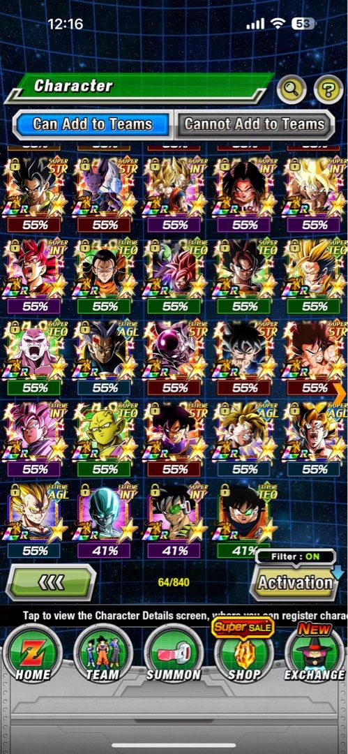 Dokkan Battle Global | Complet Avec 40 LRS | 3000 DS | Compatible IOS