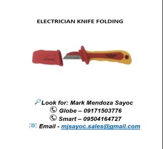 ELECTRICIAN KNIFE FOLDING