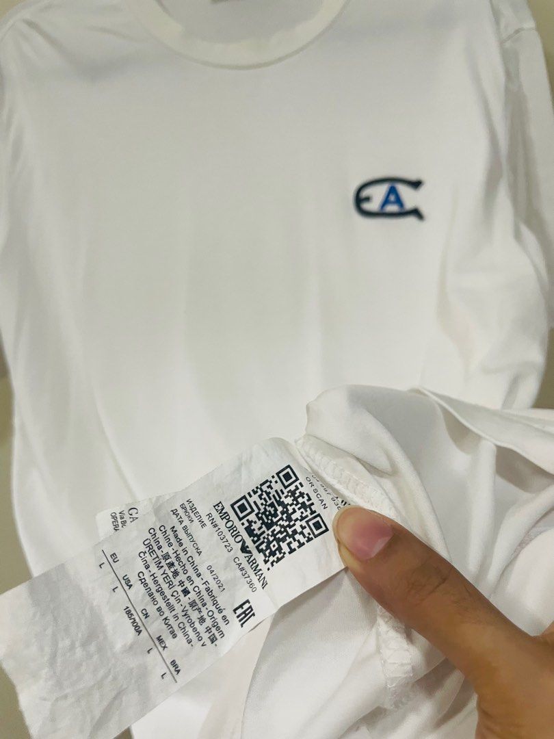 Armani t deals shirt china