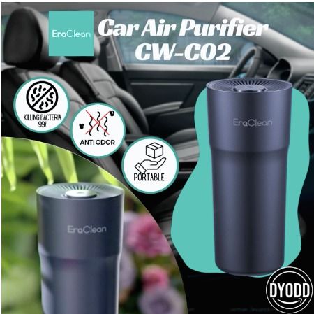 Car Air Purifier Negative Ion Generator Cleaner Ozone Ionizer for Travel