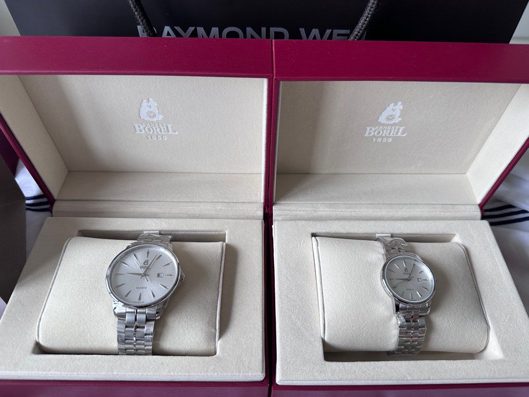 Ernest Borel 1856 Couple Watch 2 watches Yally Collection