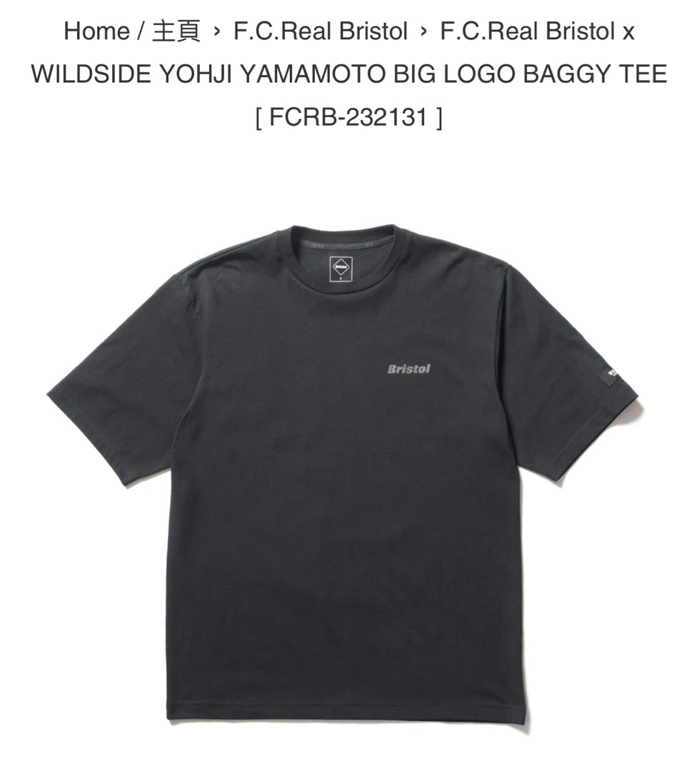 FCRB × WILD SIDE YOHJI YAMAMOTO Tシャツ XLsnkrs - www.idealhome.com.ph
