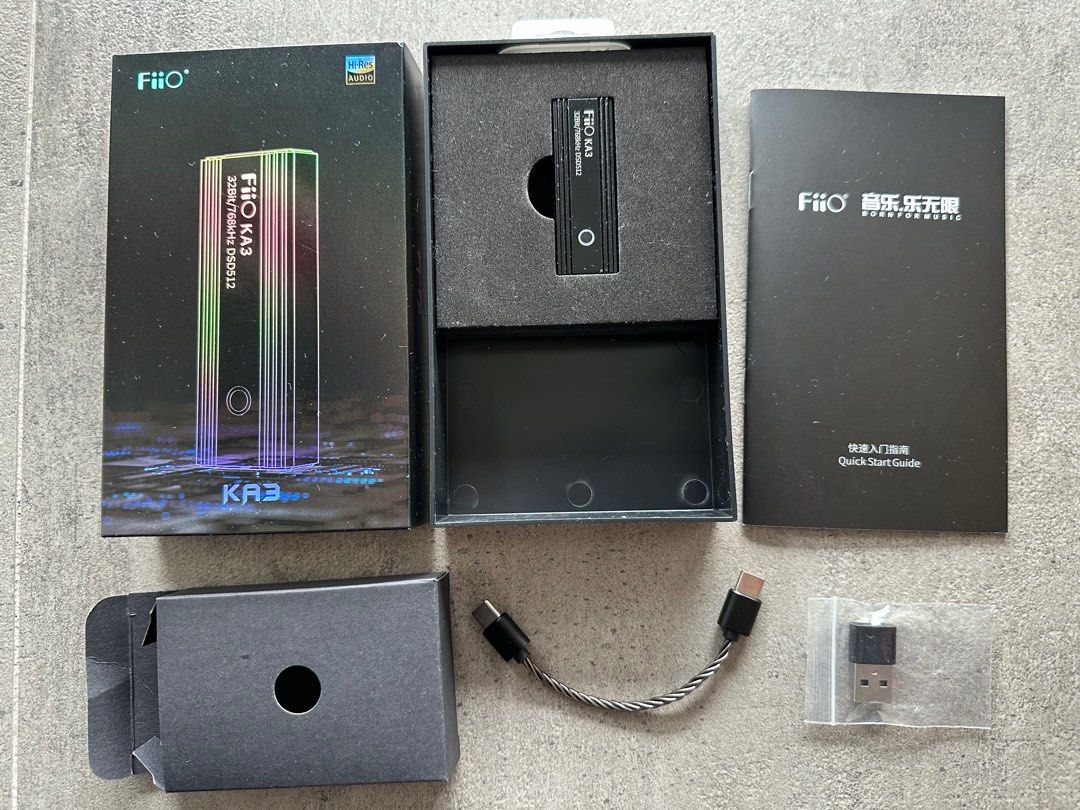 FiiO KA3 headphone DAC and amplifier, Audio, Portable Music Players on ...